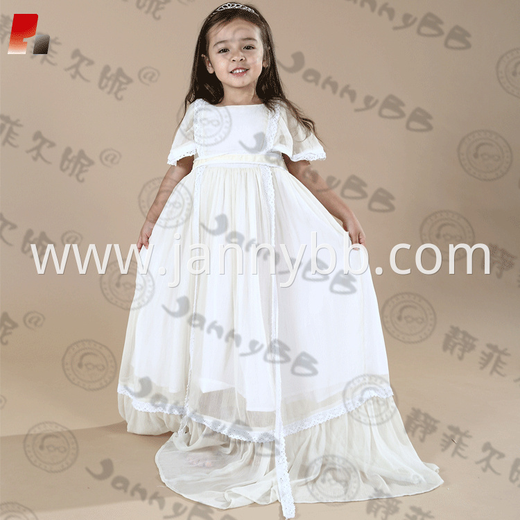 white christening dress